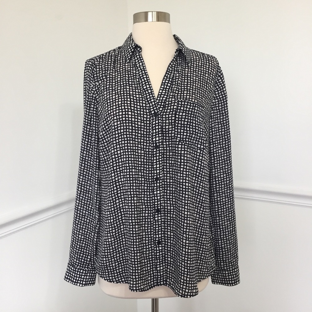 The Limited Aston Window Pane Shirt